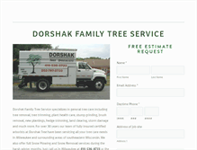 Tablet Screenshot of dorshaktree.com
